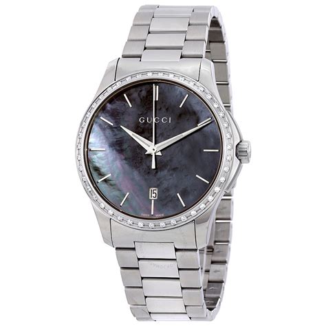 gucci watch women silver